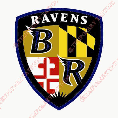 Baltimore Ravens Customize Temporary Tattoos Stickers NO.422